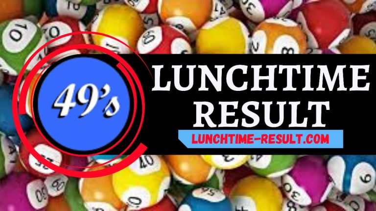 Uk49s Lunchtime Results for Monday 04 July 2022
